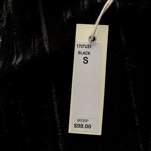 Max Studio Velvet Sleeveless Top Size S - Picture 5 of 7